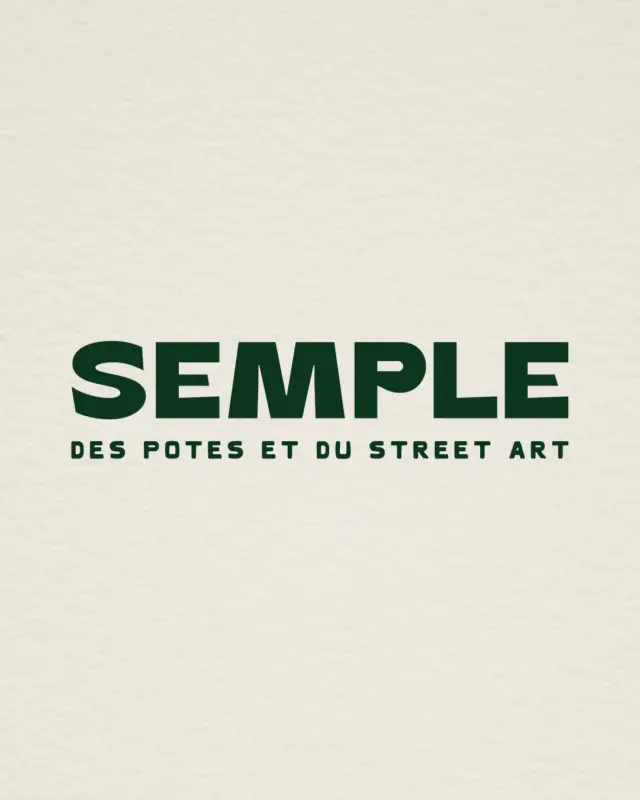 NOUVELLE IDENTITÉ VISUELLE pour un lieu qui envoie !

J’ai eu le plaisir d’accompagner l'équipe du @lesemplelyon, un bar lyonnais sur les quais du 7ᵉ arrondissement, dans la création de son univers visuel global (identité visuelle, templates Instagram, menus, affiches...)

👉 Une identité à l’image du lieu : authentique, humaine, urbaine, engagée !

Entre typographies bien trempées, accents de street art et couleurs qui claquent comme un lever de soleil après une soirée animée 🌇 le SEMPLE incarne la chaleur des rencontres, la spontanéité et l’énergie de la scène locale...

Vous comprenez mieux maintenant le plaisir que j'ai eu à travailler sur ce projet 😜

Il me reste 2 places pour le mois de mai donc si vous souhaitez commencer à travailler à mes côtés, contactez-moi en DM ou sur contact@manonducreux.com
.
.
Hello ! Moi, c'est Manon, DA et graphiste depuis 2017, j'accompagne des projets humains dans la création de visuels inspirants et impactants 😉

#graphiste #identitedemarque #designergraphique #projetentrepreneurial #identitevisuelle #logo #entreprendre #graphistelyon #identitevisuelle #strategiedemarque #identitedemarque #communicationvisuelle #entrepreneusecreative #entrepreneusescreatives #graphistefreelance #marqueethique #microentreprise #entrepreneur #marquefrancais